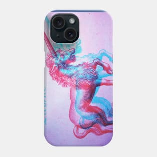 Monoceros Licorne Glitch Ver. Phone Case