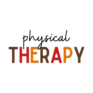 Fall Physical Therapy Design T-Shirt