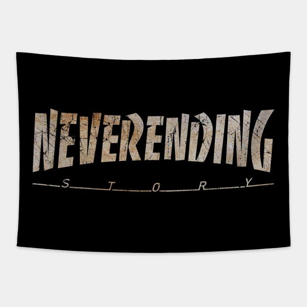 Neverending Story - Dirty Vintage Tapestry by SERVASTEAK