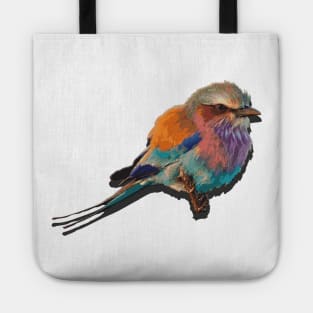 colorful Bird Tote