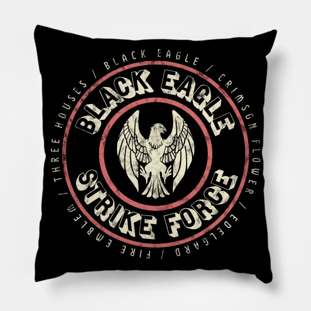 Fire Emblem Black Eagle Strike Force Pillow by StebopDesigns