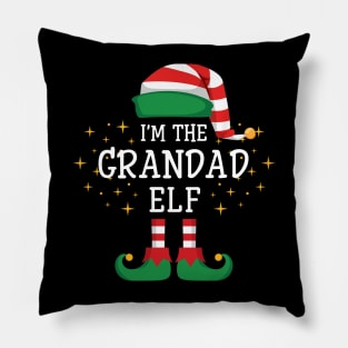 I'm The Grandad Elf Matching Family Christmas Pajama Pillow