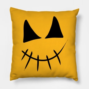 Funny Halloween Pumpkin Monster, Gift For Halloween Holiday Pillow