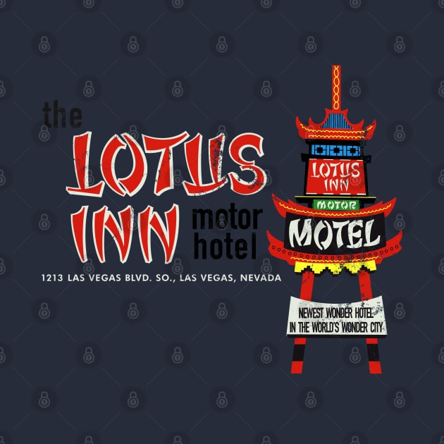 Vintage Lotus Inn Motel Las Vegas by StudioPM71