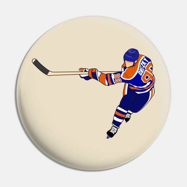 Gretzky the goal scorer Pin by Rsclstar