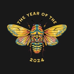 Cicada Lover Year Of The Cicada 2024 Entomology Cicada T-Shirt