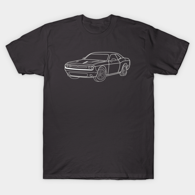 Dodge Challenger - Cars - T-Shirt