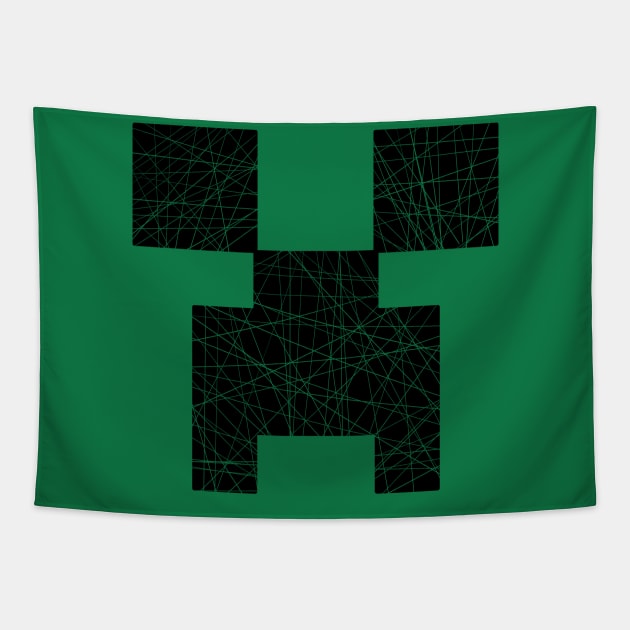 Scratched Creeper Tapestry by TASCHE