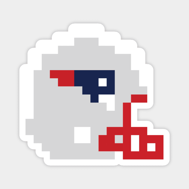 8 Bit New England Patriots Helmet Magnet by N8I