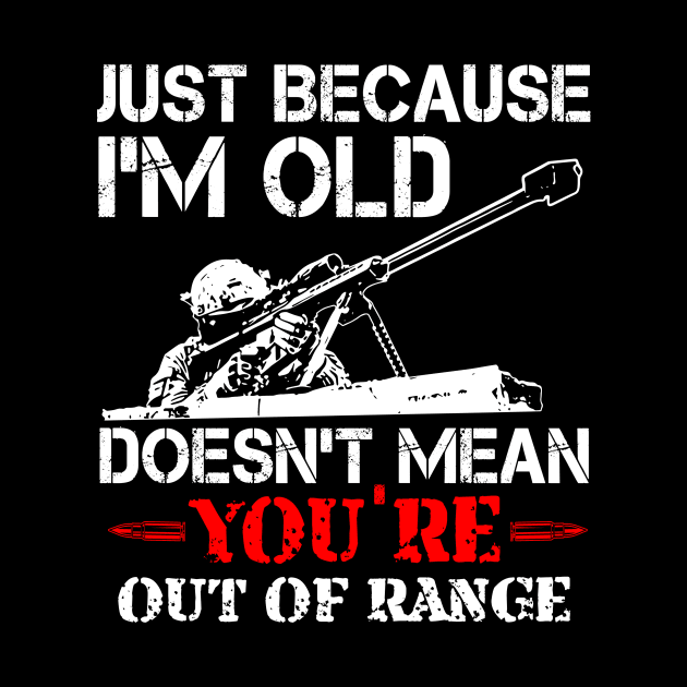 Just Because I'M Old Doesn'T Mean You'Re Out Of Range by Frogx