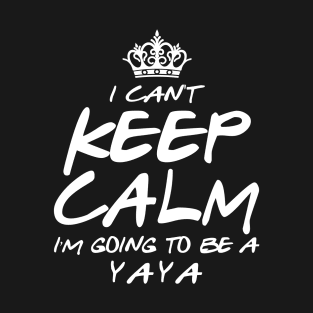 Soon To Be Yaya Art Gift For Women Mother day T-Shirt