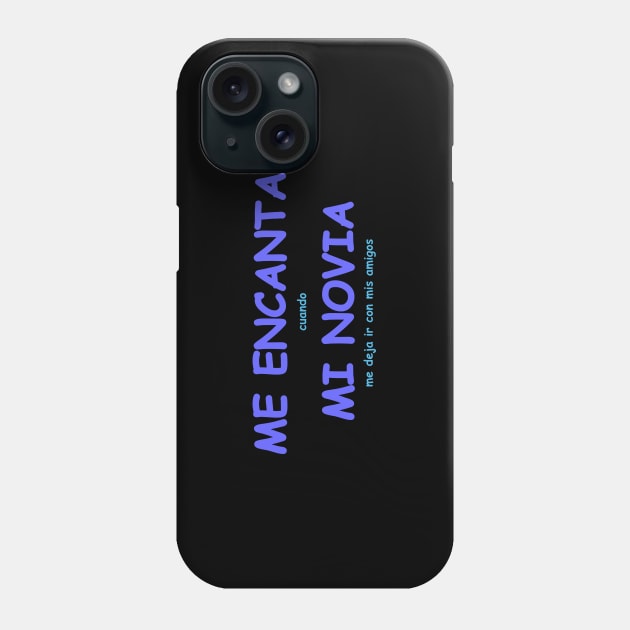 I love my girlfriend 2 Phone Case by Korvus78