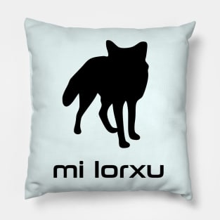 I'm A Fox (Lojban) Pillow