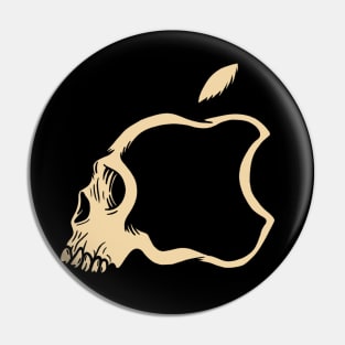 Apple Mac Skull Pin