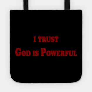 Trust GOD Tote