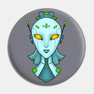 Lady Bot Pin