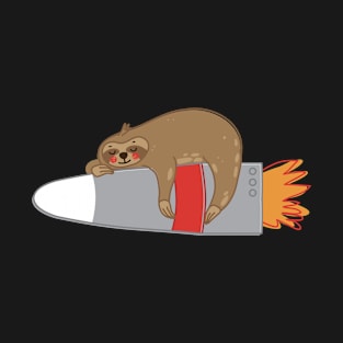 Sloth on a Rocket T-Shirt