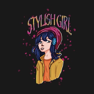 Stylish girl T-Shirt