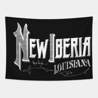 Vintage New Iberia, LA Tapestry