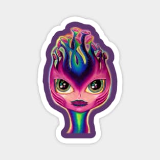 Pretty Alien Magnet