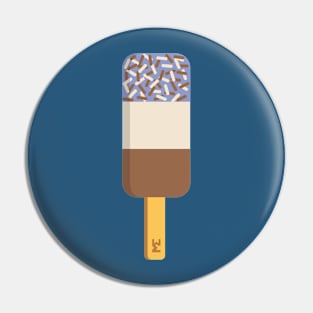 Easter egg fab ice lolly Pin