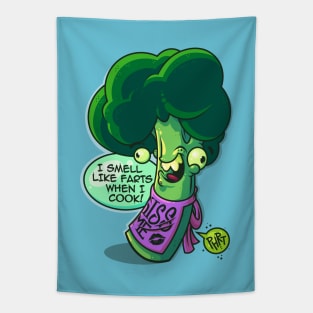 Broccoli Farts Tapestry