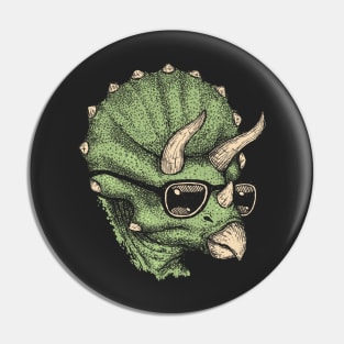 Triceratopses Boss Pin