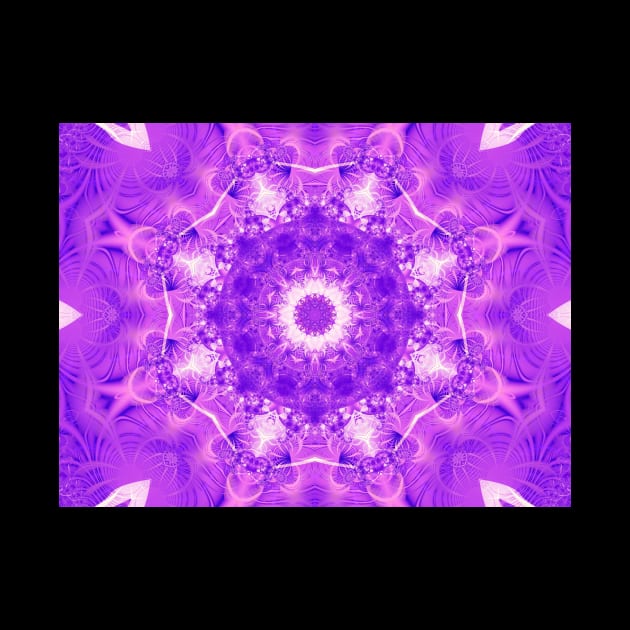 Violet Flame Mandala by Edward L. Anderson 