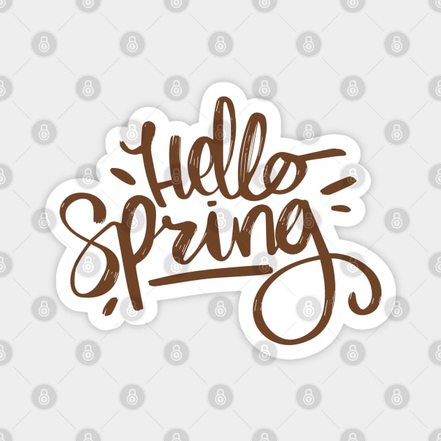 Hello, Spring ! Magnet by artspot