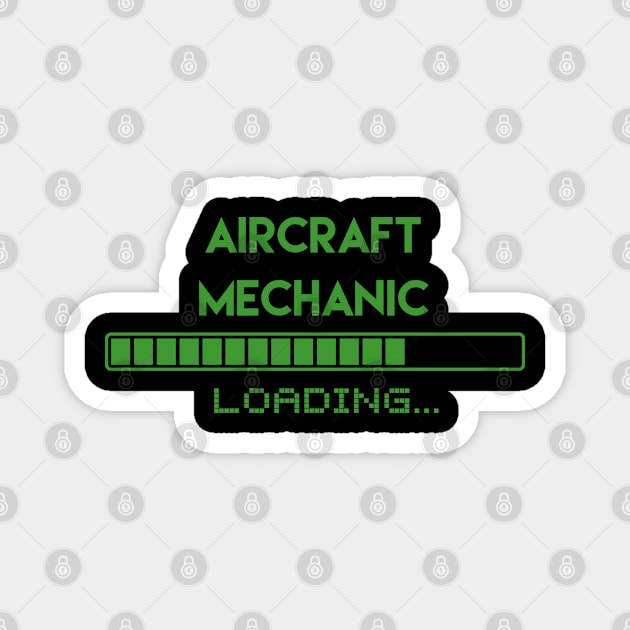 Aircraft Mechanic Loading Magnet by Grove Designs