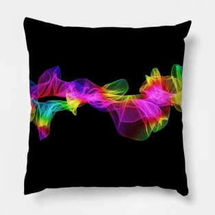 A turbulent rainbow Pillow