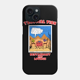 Undersea Restaurant Funny Sea Life Novelty Gift Phone Case