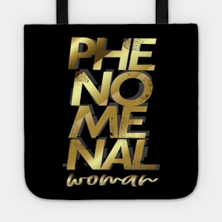 'Gold Phenomenal Woman' Cool Phenomenal Woman Gift Tote