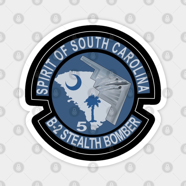 B2 - Spirit of South Carolina Stealth Bomber wo Txt X 300 Magnet by twix123844