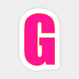 Pretty in Pink: G's Defining edge Magnet