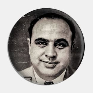 Al Capone Mugshot Pin