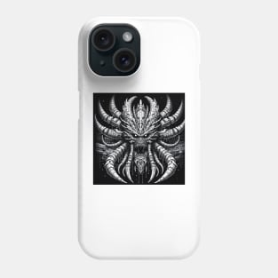 Cybernetic Dystopian Space Monster Phone Case