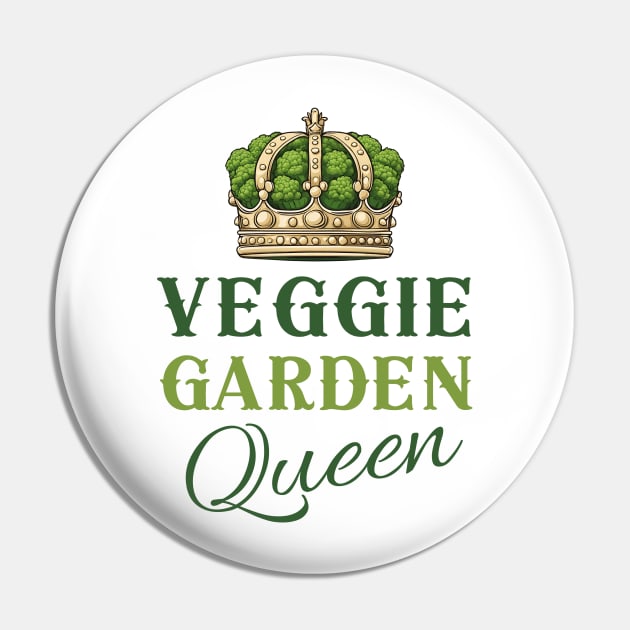 Veggie Garden Queen Pin by stressless