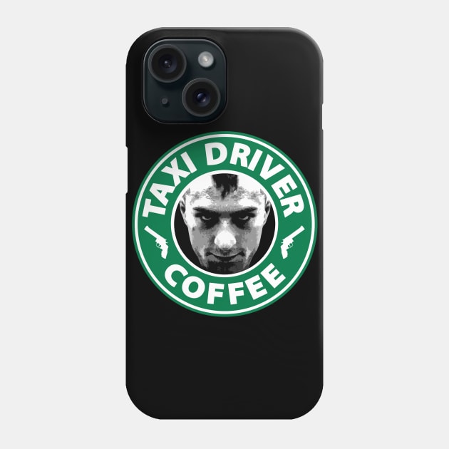 Taxi Driver Coffee Phone Case by TEEVEETEES