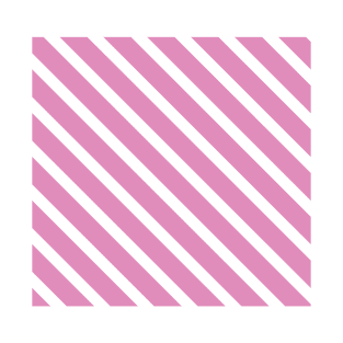 Pink Stripes Pattern T-Shirt