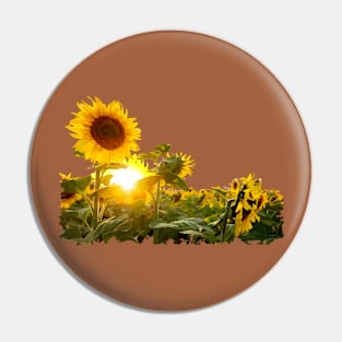 Sunflower Pin