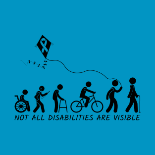 Spoonie Species: "Not all disabilities are visible..." T-Shirt