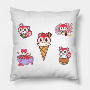 Poppy sticker pack Pillow