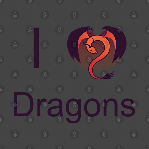 I Heart Dragons by MimicGaming