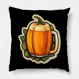 Pumpkin Beer Pillow