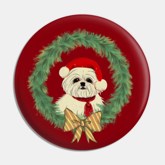 Christmas with Fluffy Small White Dog I Love My Crusty White Dog Puppy So Much Pin by Mochabonk