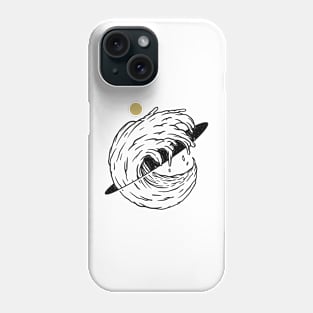 Space Wave Phone Case