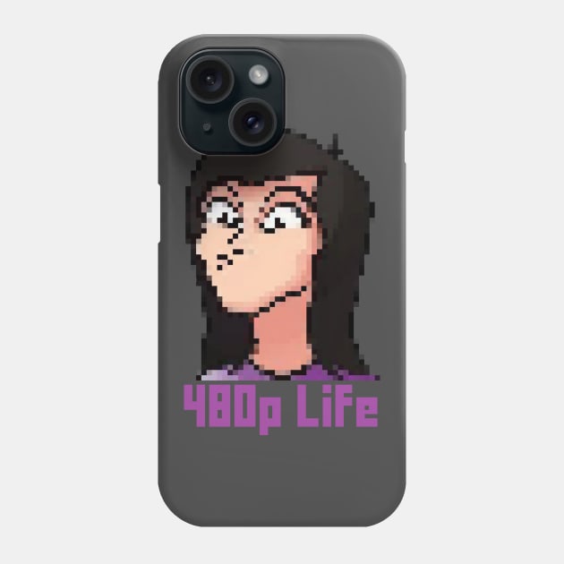 480p life by @TheMercyMain Phone Case by shoe0nhead