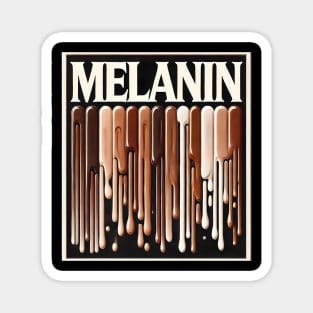 Melanin Drippin' Afrocentric Magnet