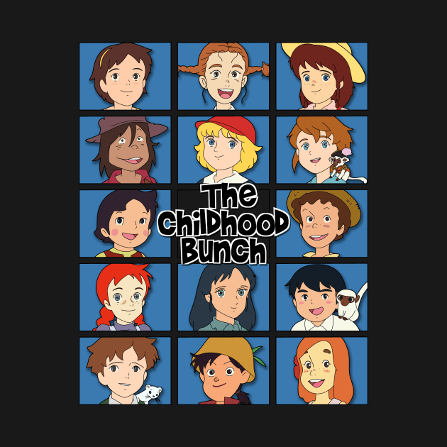 The Childhood Bunch by Batang 90s Art